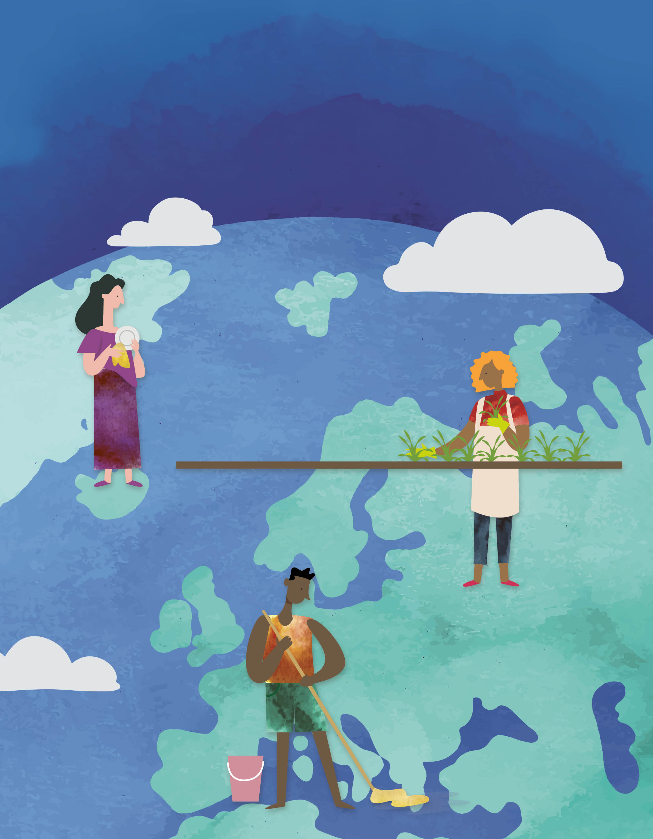 DevISSues Vol. 26 No. 2 - Migration and labour - cover