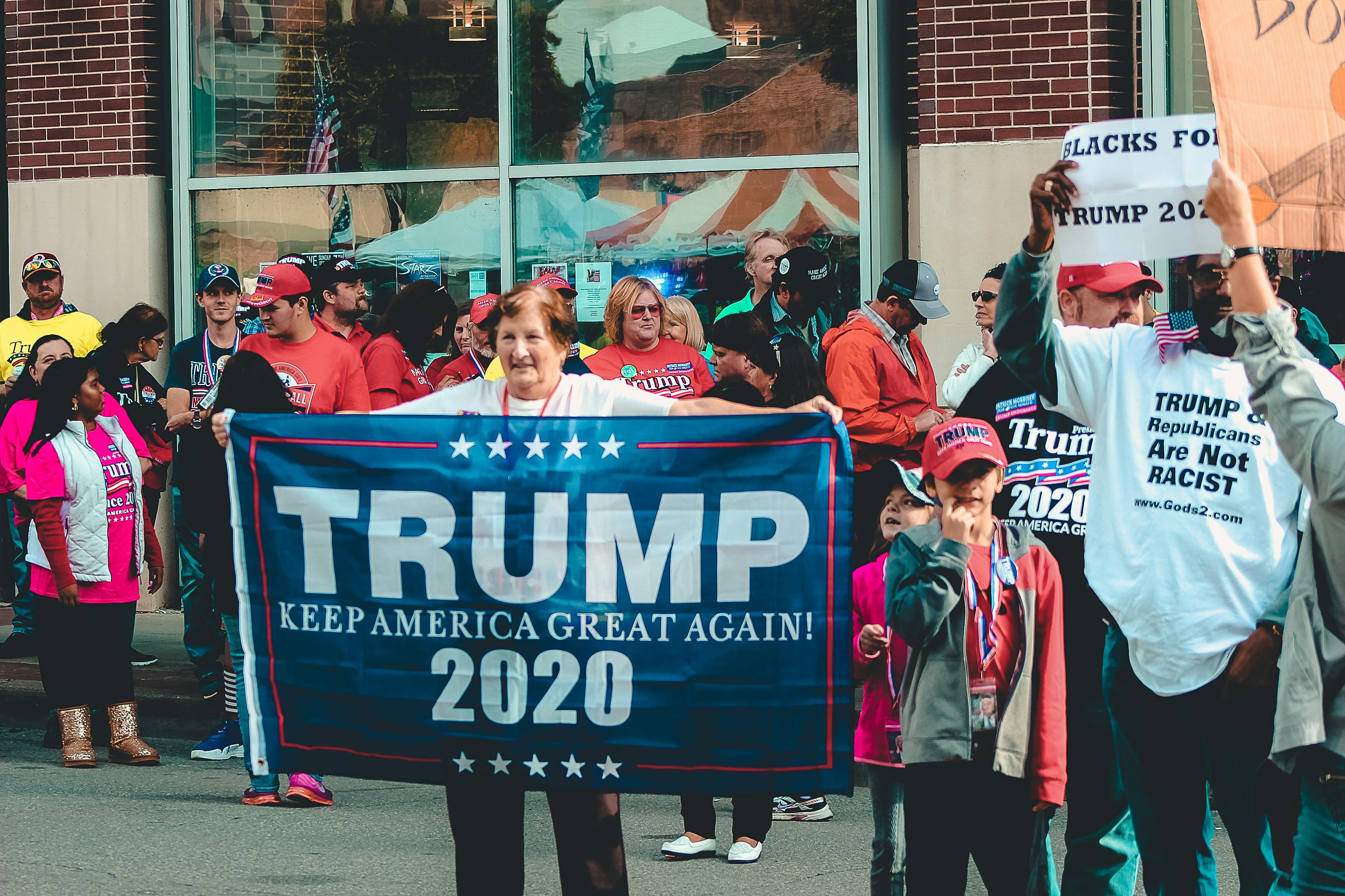 Pro-Trump demonstration