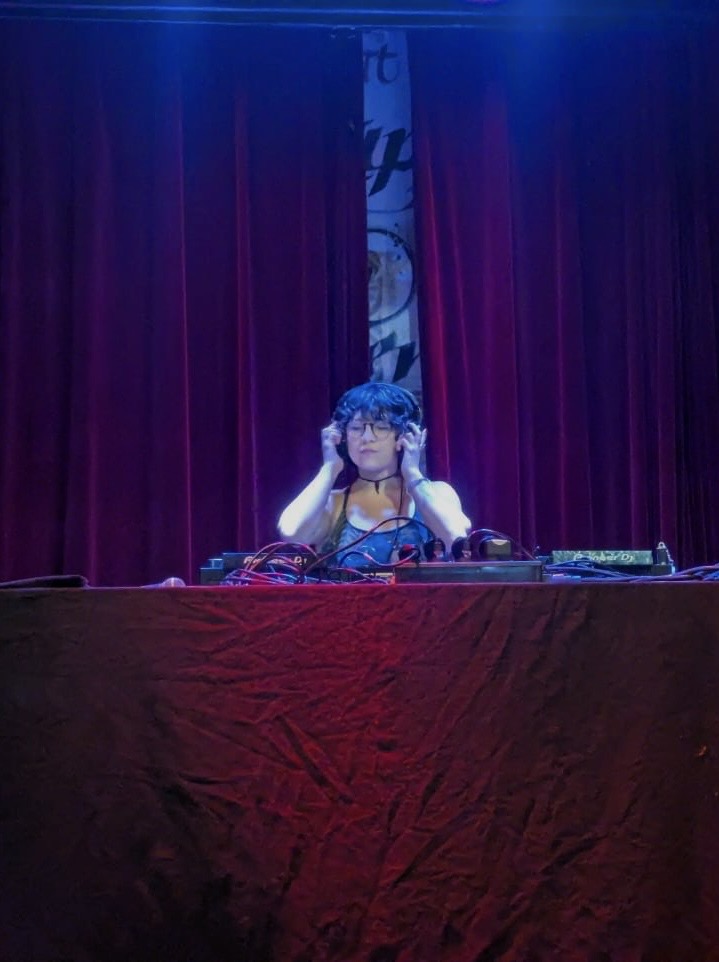 Young DJ in action