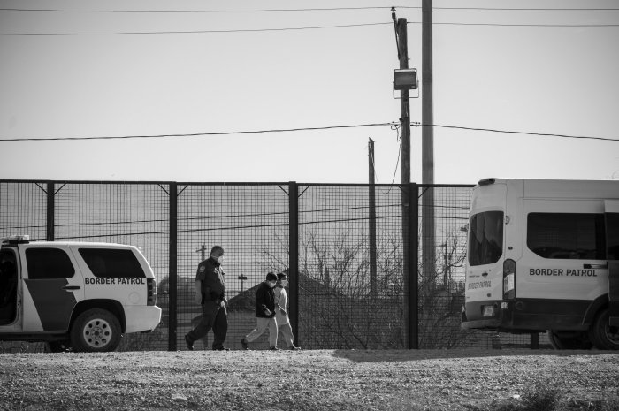 Border patrol vehicle